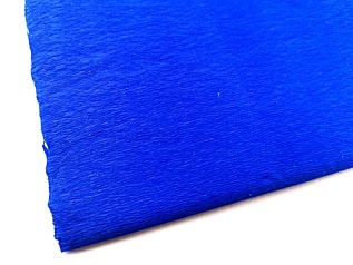 Бумага крепированная 50*250см 30г/м2 голубой Лимпопо LP0189